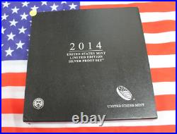 2014 United States Mint Limited Edition Silver Proof Set (Z634)