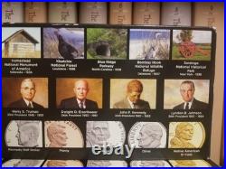 2015 2016 2017 2018 2019 2020 United States Mint Silver Proof Set Lot with COAs