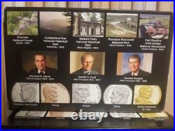 2015 2016 2017 2018 2019 2020 United States Mint Silver Proof Set Lot with COAs