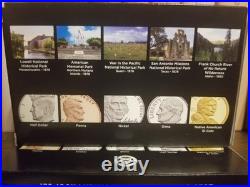 2015 2016 2017 2018 2019 2020 United States Mint Silver Proof Set Lot with COAs