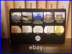 2015 2016 2017 2018 2019 2020 United States Mint Silver Proof Set Lot with COAs
