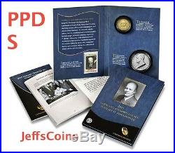 2015 Eisenhower Coin & Chronicles Set Reverse Proof PPDS Silver AX2 Presidential