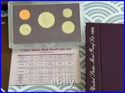 2015 JFK Coin & Chronicles Set + 1988 US Mint Proof Set Silver Medal