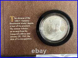 2015 JFK Coin & Chronicles Set + 1988 US Mint Proof Set Silver Medal