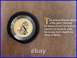 2015 JFK Coin & Chronicles Set + 1988 US Mint Proof Set Silver Medal
