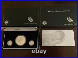 2015 March of Dimes Special Silver Proof Set withBox & COA