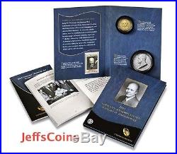 2015 P Eisenhower Presidential Coin & Chronicles Set Reverse Proof Silver AX2