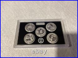 2015-S US Mint Silver Proof Set with COA & Box 14 Coins 90%