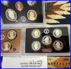 2015-S United States Silver Mint Proof Set 14 Coin WithCOA & OGP