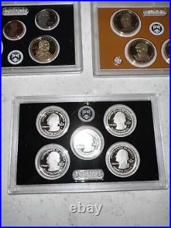 2015 United States Mint Silver Proof Set With Box And COA! On Sale, Free Ship