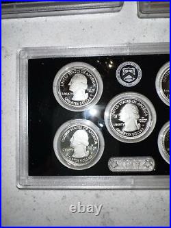 2015 United States Mint Silver Proof Set With Box And COA! On Sale, Free Ship