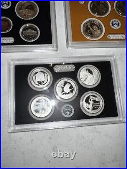 2015 United States Mint Silver Proof Set With Box And COA! On Sale, Free Ship