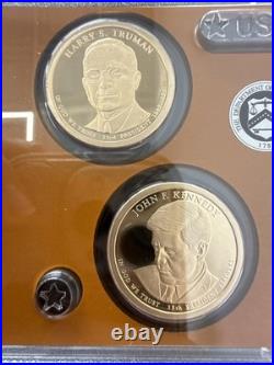 2015 United States Mint Silver Proof Set WithBox, COA