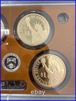 2015 United States Mint Silver Proof Set WithBox, COA