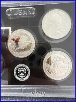 2015 United States Mint Silver Proof Set WithBox, COA