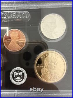 2015 United States Mint Silver Proof Set WithBox, COA