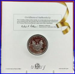 2015w Congratulations Set Proof Silver Eagle Scarce Original Bin Free Shipping