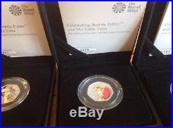 Beatrix Potter Peter Rabbit 50p Coin Set - 2016 & 2017 Tale Of Peter Rabbit 2
