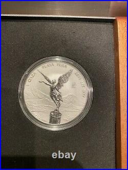 2016 Mexico 2-Coin Silver Libertad Proof/Reverse Proof Set with box and COA