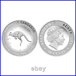 2016 P Australia Silver Kangaroo Four Coin Proof Set