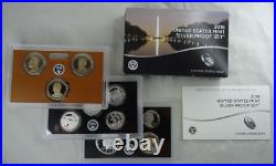 2016-S US Mint Silver Proof Set with COA & Box 13 Coins 90% United States