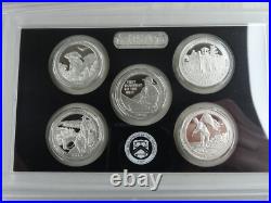 2016-S US Mint Silver Proof Set with COA & Box 13 Coins 90% United States