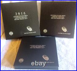 2016 S United States Mint Limited Edition Silver Proof Set