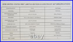 2016 S United States Mint Limited Edition Silver Proof Set