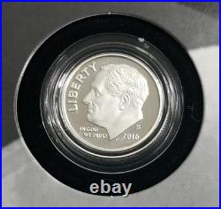 2016-S United States Mint Limited Edition Silver Proof Set #4976 2016-S United States Mint Limited Edition Silver Proof Set #4976