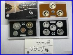 2016 US Mint Silver Proof Set withOGP and COA 13 Coins 080826 09ik