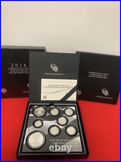 2016 United States Mint Limited Edition Silver Proof Set