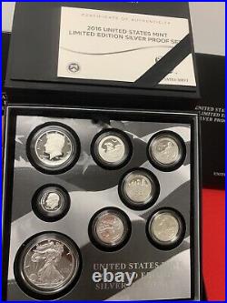 2016 United States Mint Limited Edition Silver Proof Set