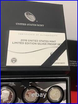 2016 United States Mint Limited Edition Silver Proof Set