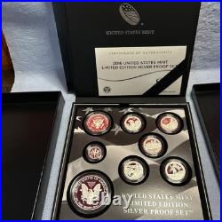 2016 United States Mint Limited Edition Silver Proof Set 2016 United States Mint Limited Edition Silver Proof Set