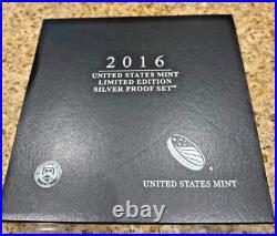 2016 United States Mint Limited Edition Silver Proof Set S Mint 8 Coins S Eagle 2016 United States Mint Limited Edition Silver Proof Set S Mint 8 Coins S Eagle