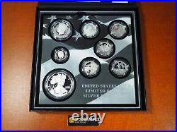 2016 W Proof Silver Eagle Limited Edition Proof Set 16rc In Ogp
