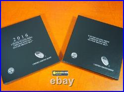 2016 W Proof Silver Eagle Limited Edition Proof Set 16rc In Ogp