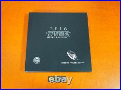 2016 W Proof Silver Eagle Limited Edition Proof Set 16rc In Ogp