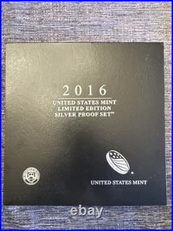 2016 W Proof Silver Eagle Limited Edition Proof Set In Ogp