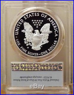 2016-w American Silver Eagle $1 First Strike Ltd Edition Pr Set Pcgs Pr70dcam