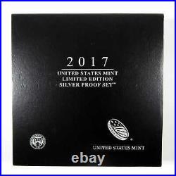 2017 Limited Edition Silver 8 Piece Proof Set OGP COA SKUCPC3625