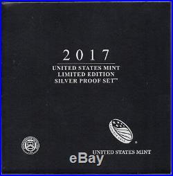 2017 Limited Edition Silver Proof Set