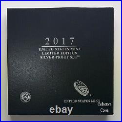 2017 Limited Edition Silver Proof Set in Original Government Packaging