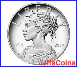 2017 P D S W American Lady Liberty 225th Anniversary SILVER Medal 4oz 99.9% 17XD