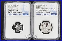 2017 S Limited Edition Silver Proof Set NGC PF70 Ultra Cameo ER 8 Coin Set