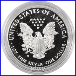 2017-S Proof $1 American Silver Eagle Congratulations Set OGP & COA