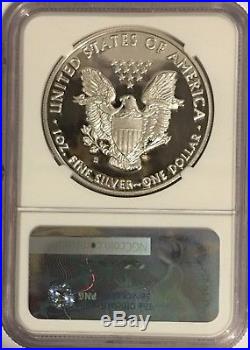 2017 S Proof Silver Eagle Limited Edition Set Ngc Pf69 Er Ultra Cameo Trolley