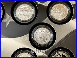 2017-S US Limited Edition Silver Proof Set 8 Coin Set Box & COA-(bin6100MB) 2017-S US Limited Edition Silver Proof Set 8 Coin Set Box & COA-(bin6100MB)