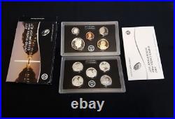 2017 SILVER Proof Set. Original as minted by U. S. Mint 10 coins total