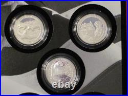 2017 U. S. Mint Limited Edition Silver Proof Set Proof Set 8 Coins with COA